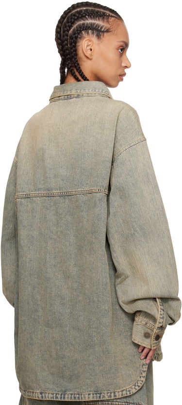 Skjorte Entire Studios Denim Shirt Blå | ES2564SW, 2