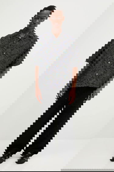 Skjorte Needles Needles Cabana Shirt Flerfarvet | QV117, 4