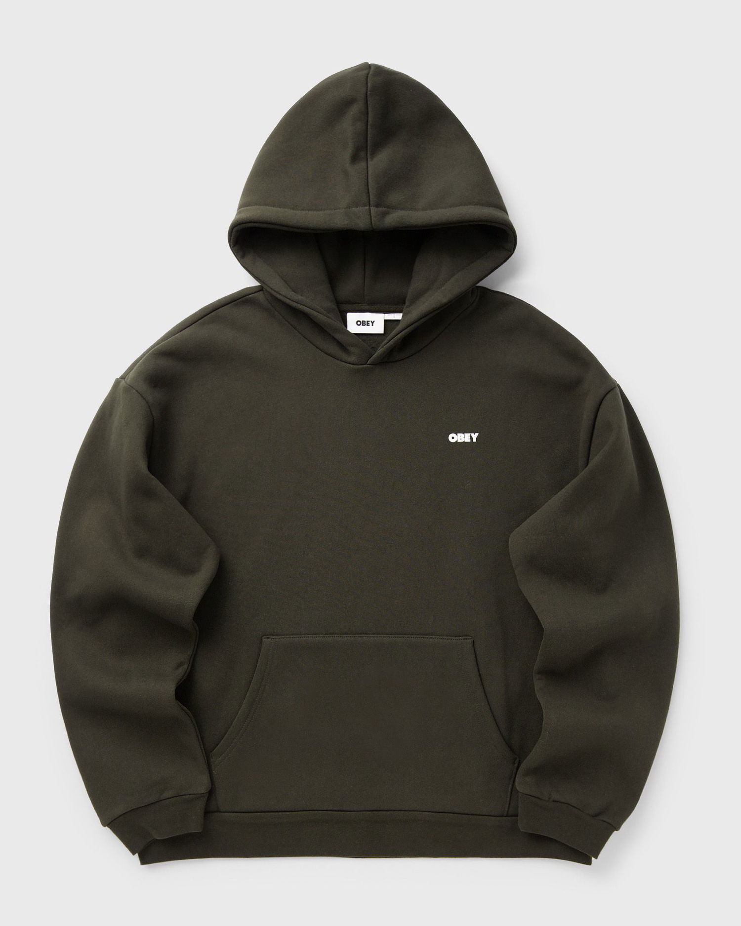 Sweatshirt OBEY Obey Bold Icon Extra Heavy Hoodie Grøn | 112470244-RSI, 1