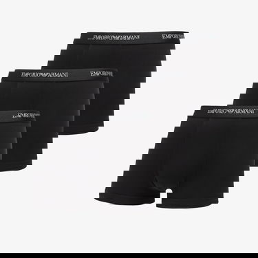 Boksere Emporio Armani EA7 Bottom Trunk 3-Pack Black/ Black/ Black Sort | EM000259AF14132MC061, 0
