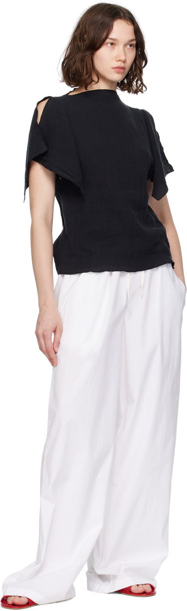 T-shirt Baserange Baserange Folio Short Sleeve Top Sort | TOFO-LC-SU25, 3