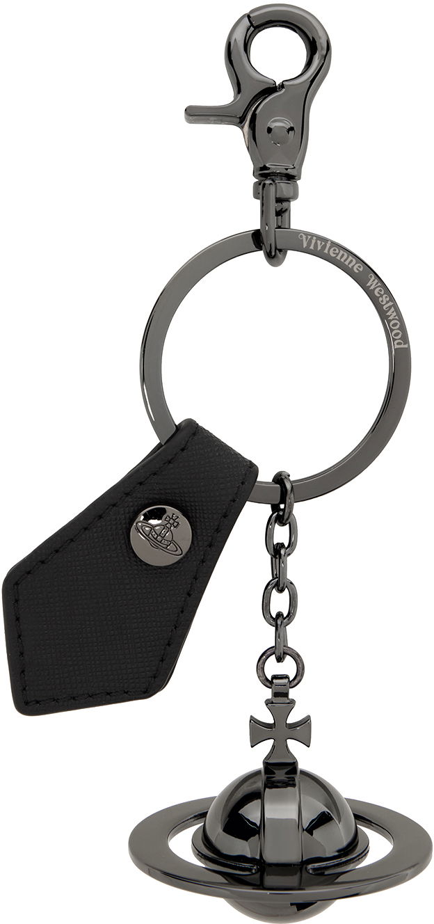 Nøgleringe Vivienne Westwood 3D Orb Keychain Sort | 8203010EU-OM0009-, 0