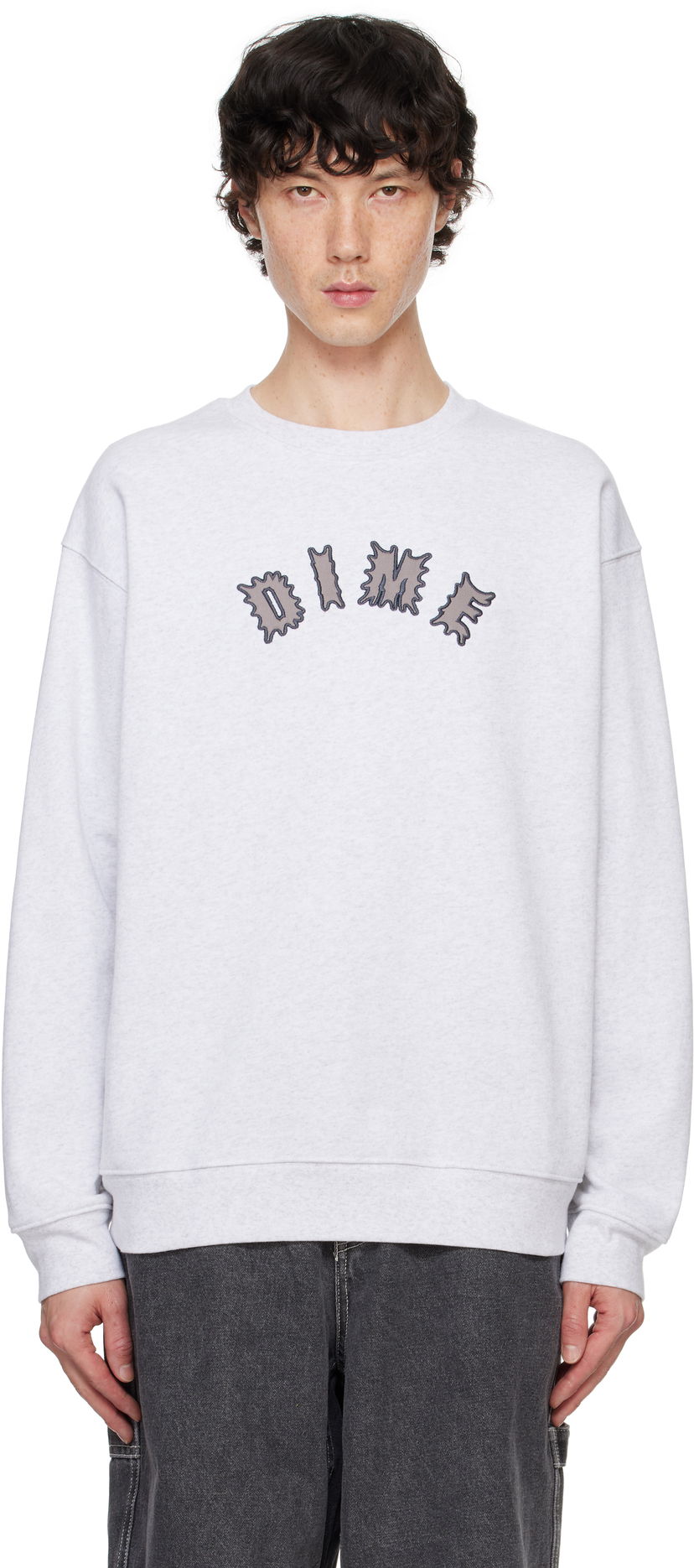 Sweater Dime Gray Choppers Sweater Grå | DIMEFA2418ASH