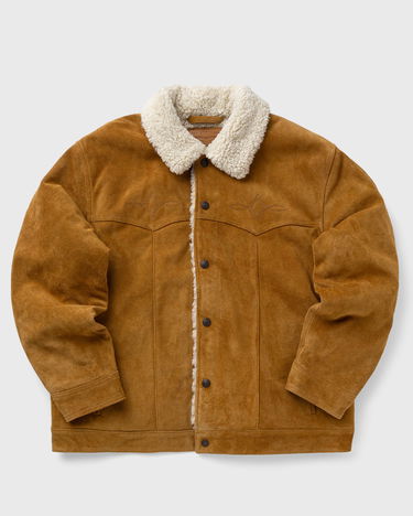 Jakke Levi's Western Suede Sherpa Trucker Jacket Brun | 003WH-0000, 1