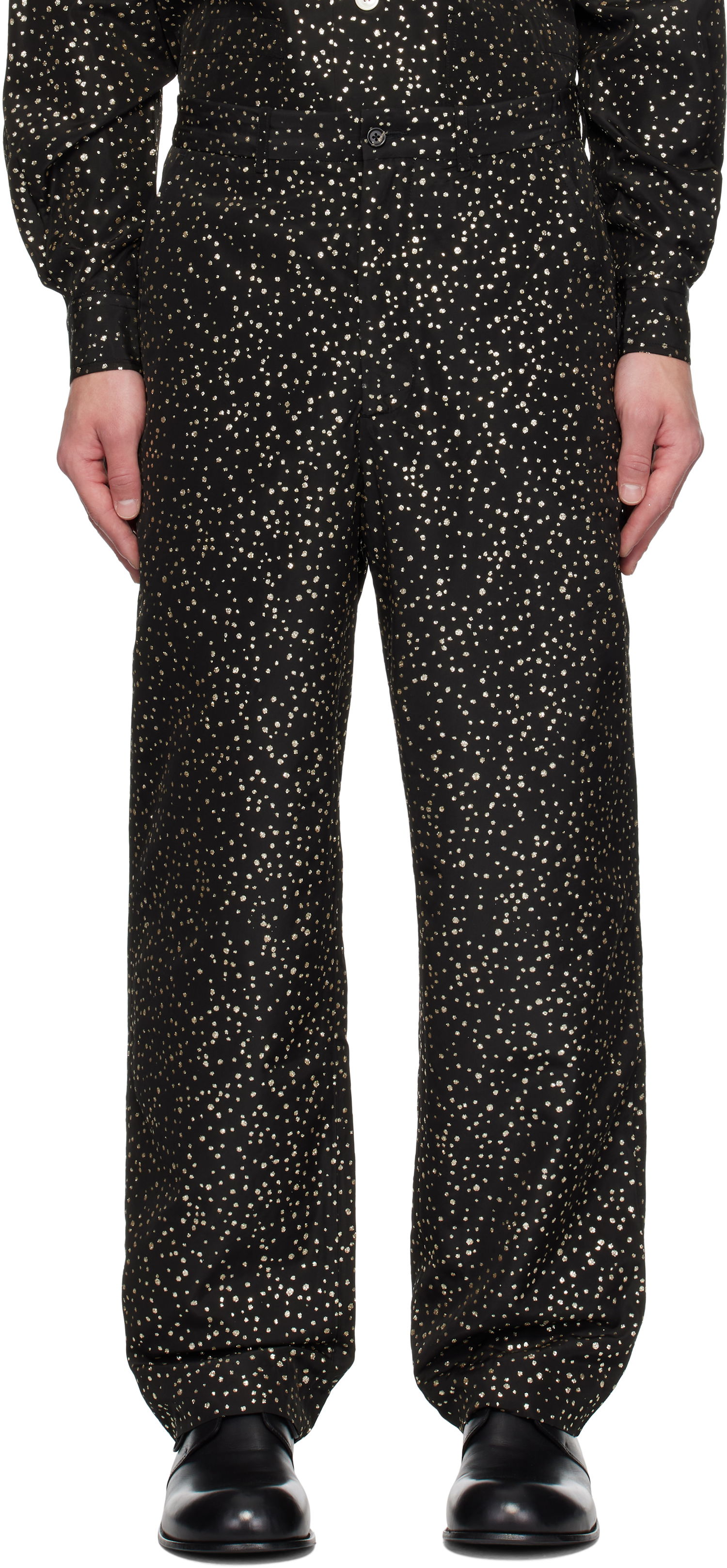 Bukser Bode Glitter Trousers Sort | MRF24BT067, 0