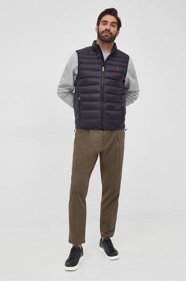 Vest Polo by Ralph Lauren Recycled Lightweight Down Gilet Sort | 710810898012, 3