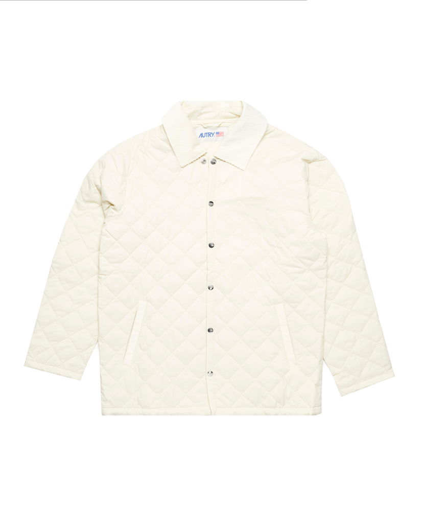 Jakke Autry Autry Husky Nylon Quilted Jacket Hvid | HUPX47NS