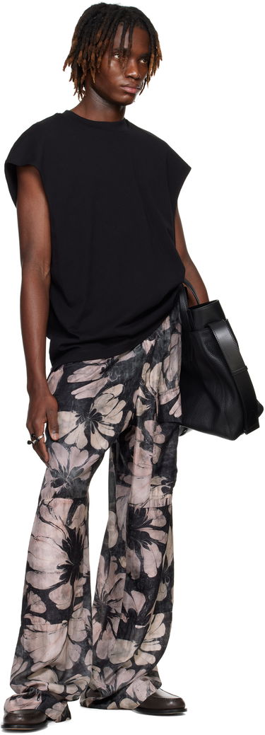 Tanktop Dries Van Noten Dries Van Noten Sleeveless T-Shirt Sort | 251-021115-1603, 3