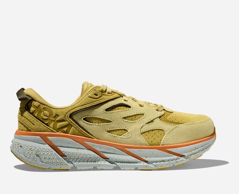 Sneakers og sko Hoka One One Clifton L Suede Gul | 1122571-GLCR