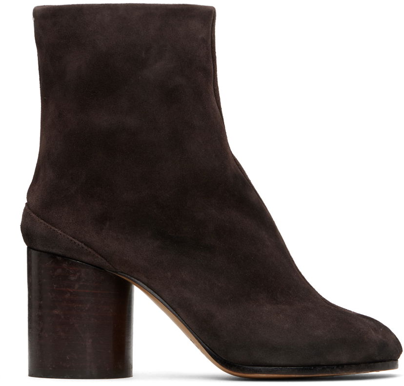 Sneakers og sko Maison Margiela Tabi Ankle Boots "Brown" Brun | S58WU0260 P4350