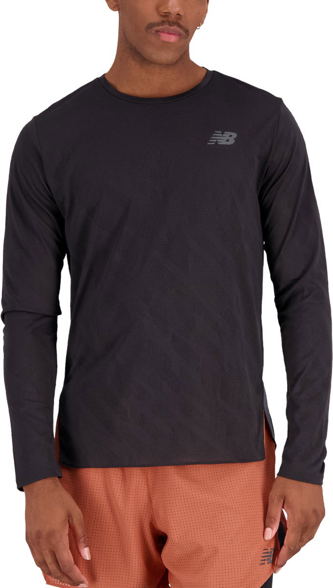 T-shirt New Balance Tee Q Speed Sort | mt31282-bk, 0