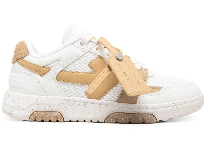 Sneakers og sko Off-White Out Of Office Low Slim White Beige W Hvid | OWIA276S23LEA0010161, 0