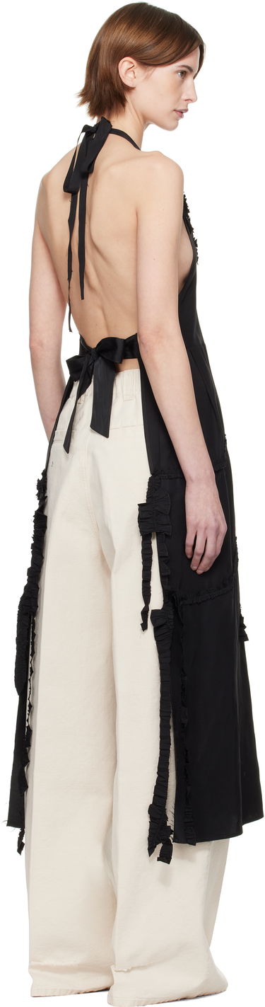 Kjole Maison Margiela Maison Margiela Apron Midi Dress Sort | S51TH0091 M35381, 2