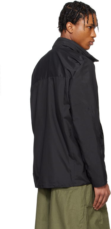 Vindjakke Needles NEEDLES Wind Jacket Sort | QV377, 2