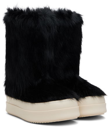 Sneakers og sko Rick Owens Concordians Mega Bumper Lunar Boots Sort | RP02E4857 LHLPA, 3