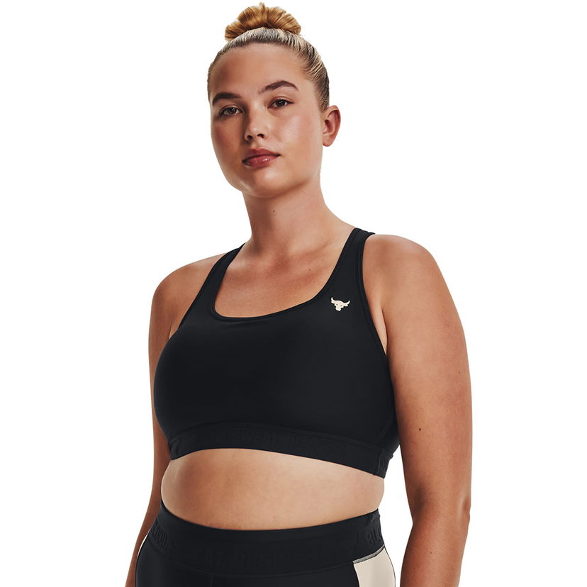 Bh Under Armour Prjct Rock Bra Black Sort | 1366004-001