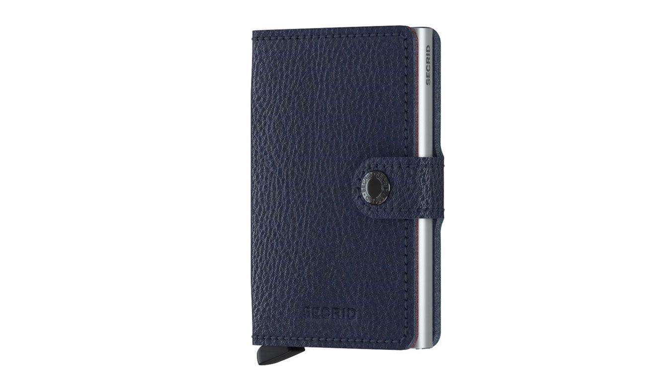 Tegnebog Secrid Miniwallet "Navy-Silver" Mørkeblå | MVg-Navy-Silver, 0