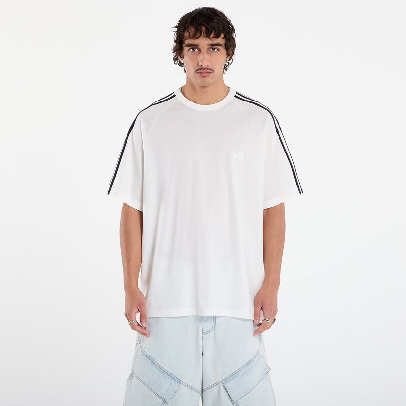 T-shirt Y-3 Wire T-Shirt UNISEX Core White Hvid | JY8187