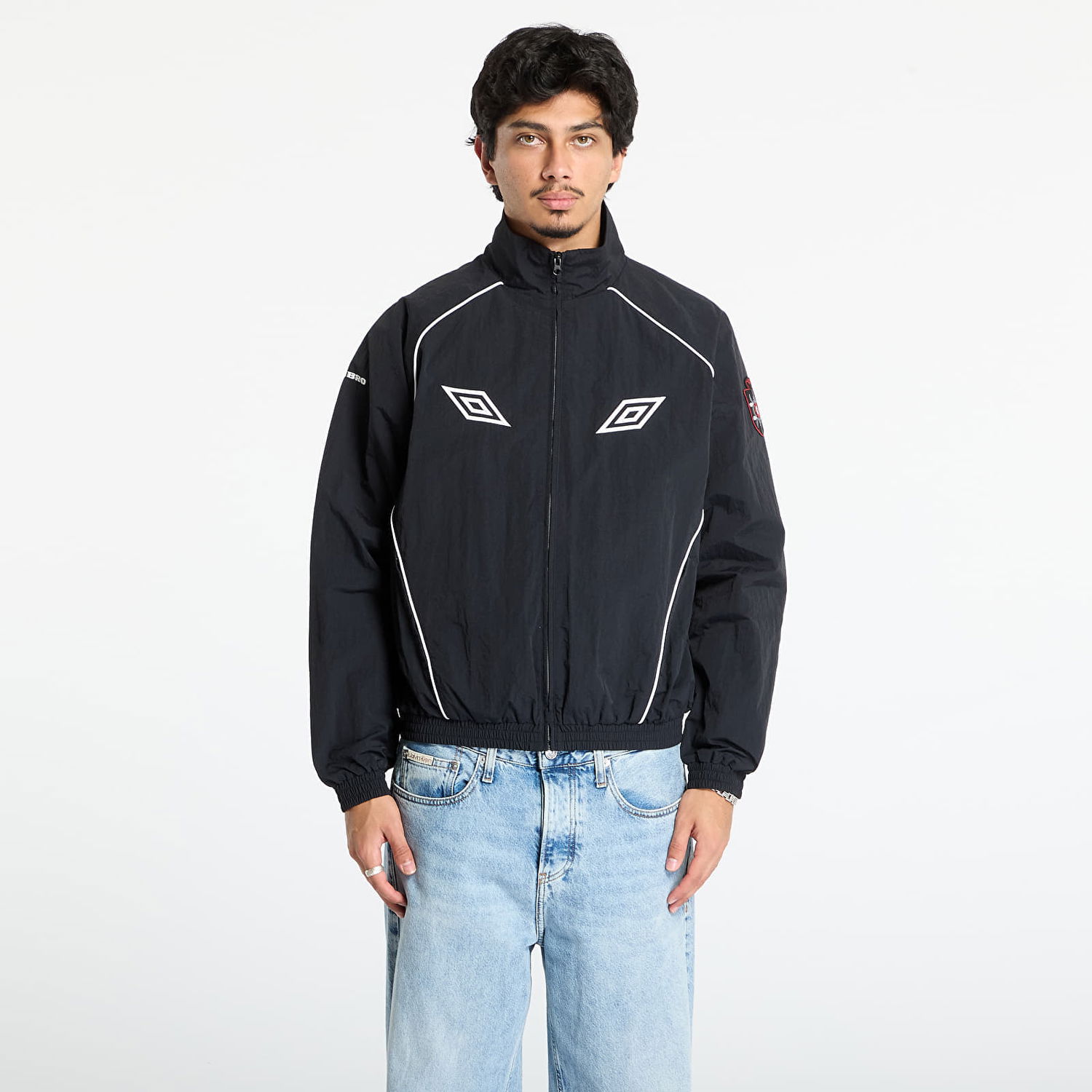 Jakke Umbro Eyes Tracksuit Jacket Sort | UBMW0351FA224 BLK0001, 0