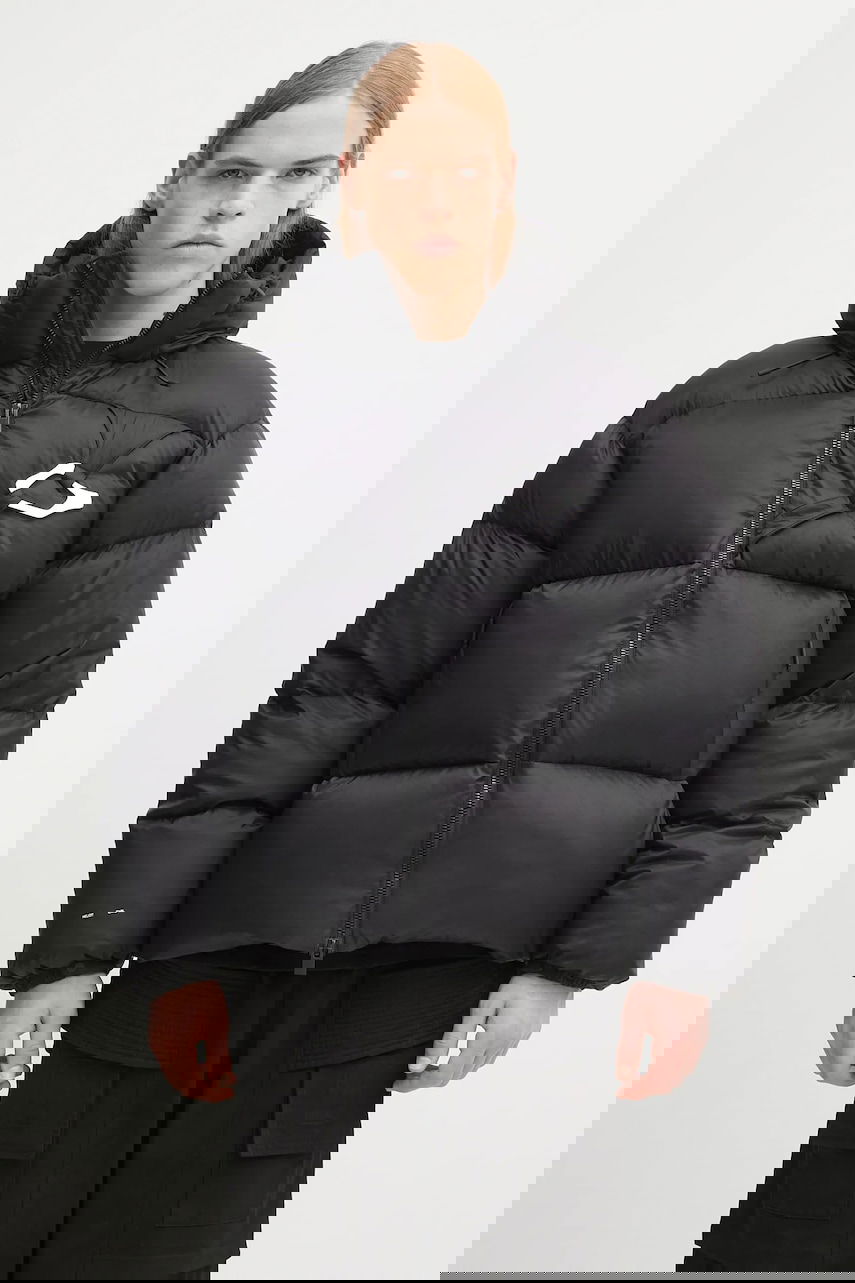 Puffer jakke HELIOT EMIL Heliot Emil Winter Puffer Jacket Sort | PREAW25.M.02.093.BLK01., 0