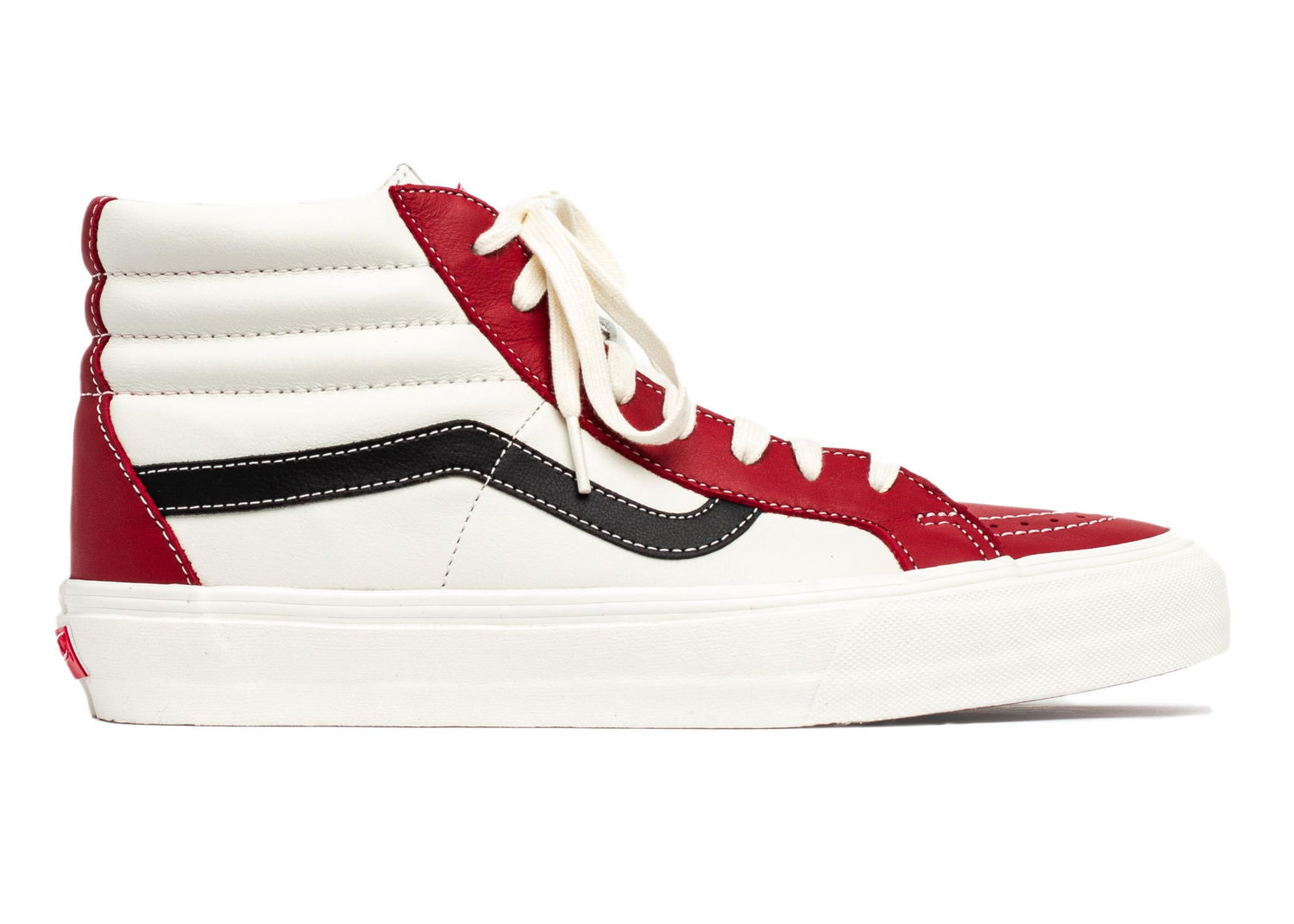 Sneakers og sko Vans Sk8-Hi Reissue VLT LX Chili Pepper Marshmallow Hvid | VN0A4BVHXHT, 0