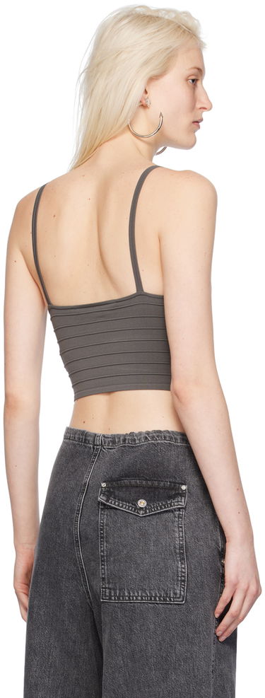 Tanktop Dion Lee Dion Lee Ventral Compact Tank Top Grå | A7773PS24, 2