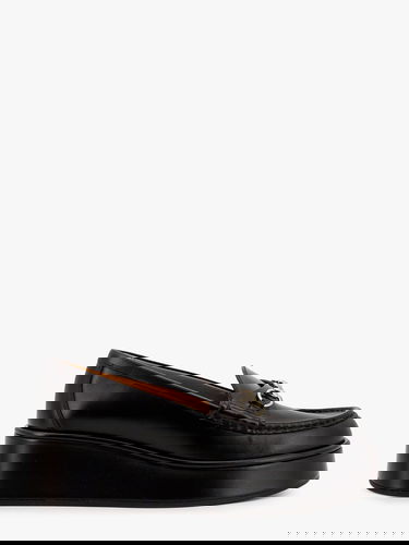 Sneakers og sko Gucci Gucci Platform Loafers with Horsebit Sort | 794317AADO01000, 0