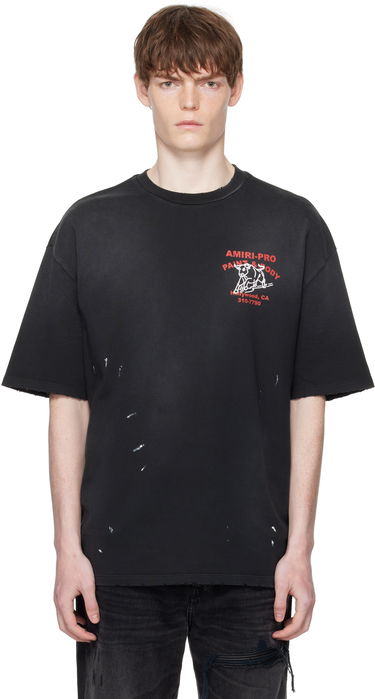 T-shirt AMIRI AMIRI Bull Oversized T-Shirt Sort | AMJYTE1229, 0