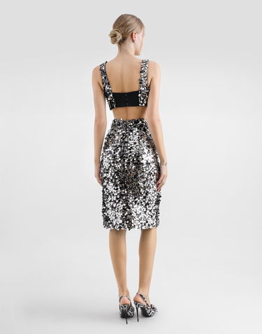 Bh Dolce & Gabbana Sequined Bralette Top Grøn | F7Y28TFLSJ8S0998, 2
