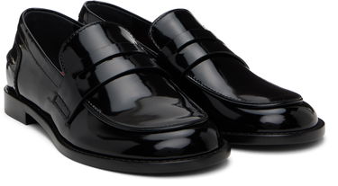 Tilbehør Amina Muaddi Amina Muaddi Tilda Loafers Sort | TILDA LOAFER LEATHER, 3