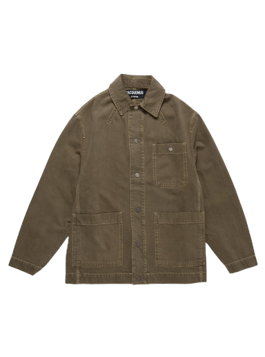 Jakke Jacquemus La Veste De-Nimes Yelo Brun | 225DE006-1016-56A