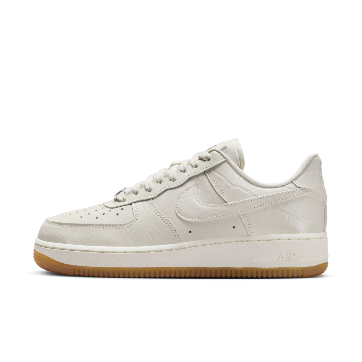 Sneakers og sko Nike Air Force 1 '07 LX "Phantom Croc" W Beige | DZ2708-001, 0