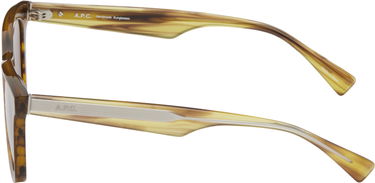 Solbriller A.P.C. John Sunglasses Sort | ACABF-M75012, 4