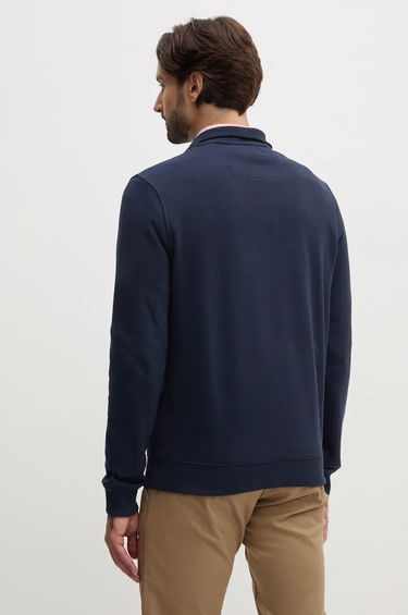 Sweatshirt Barbour Half Zip Sweatshirt Mørkeblå | MOL0642, 2