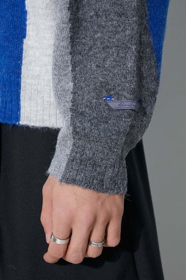 Sweater ADER ERROR Batia Knit Mock Neck Sweater Grå | BMADFWKT0301, 5