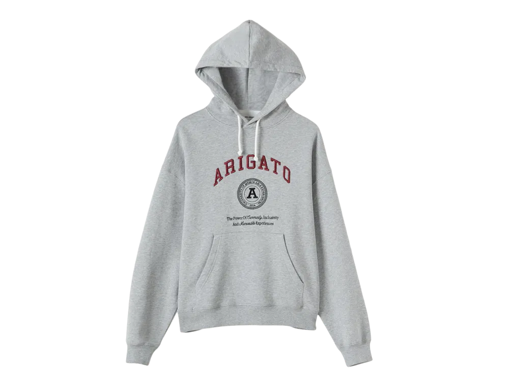 Sweatshirt AXEL ARIGATO Arigato University Hoodie Grå | A1150004, 0