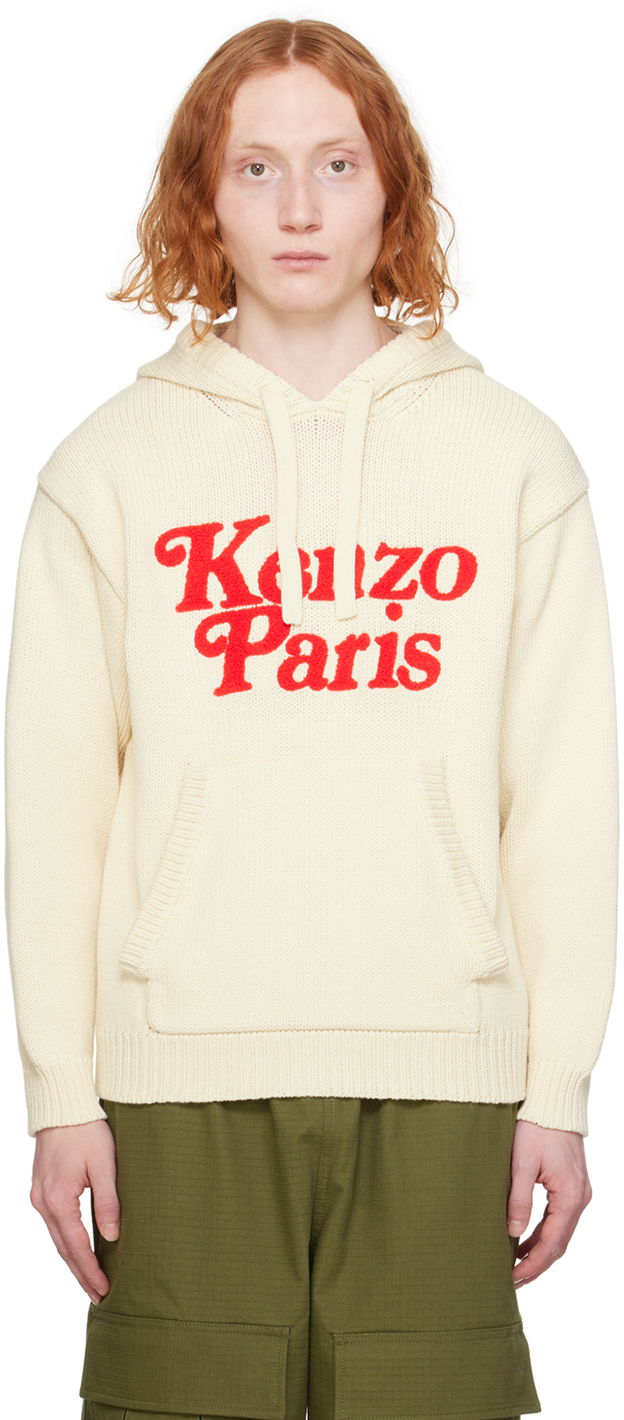 Sweatshirt KENZO Verdy x Hoodie Hvid | FE58PU0113BE