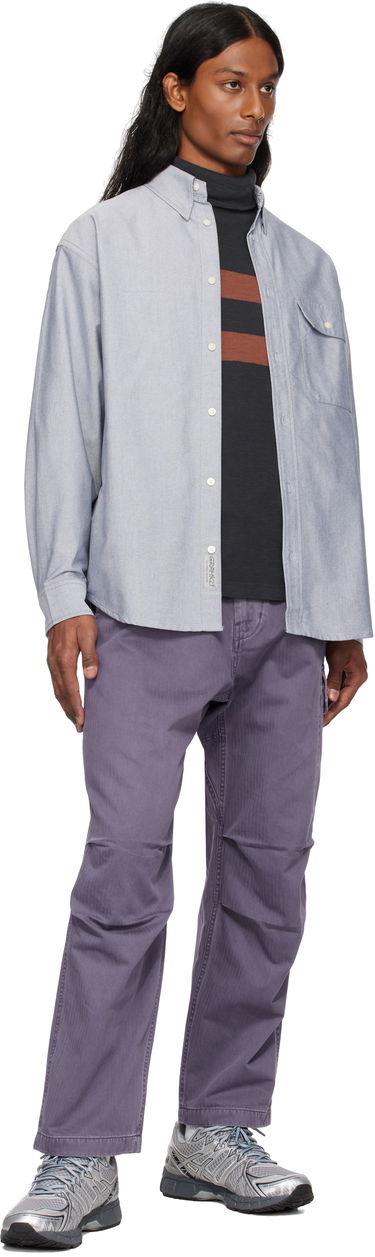 Skjorte GRAMICCI Gramicci Oxford Stance Shirt Blå | G5SM-J016, 3
