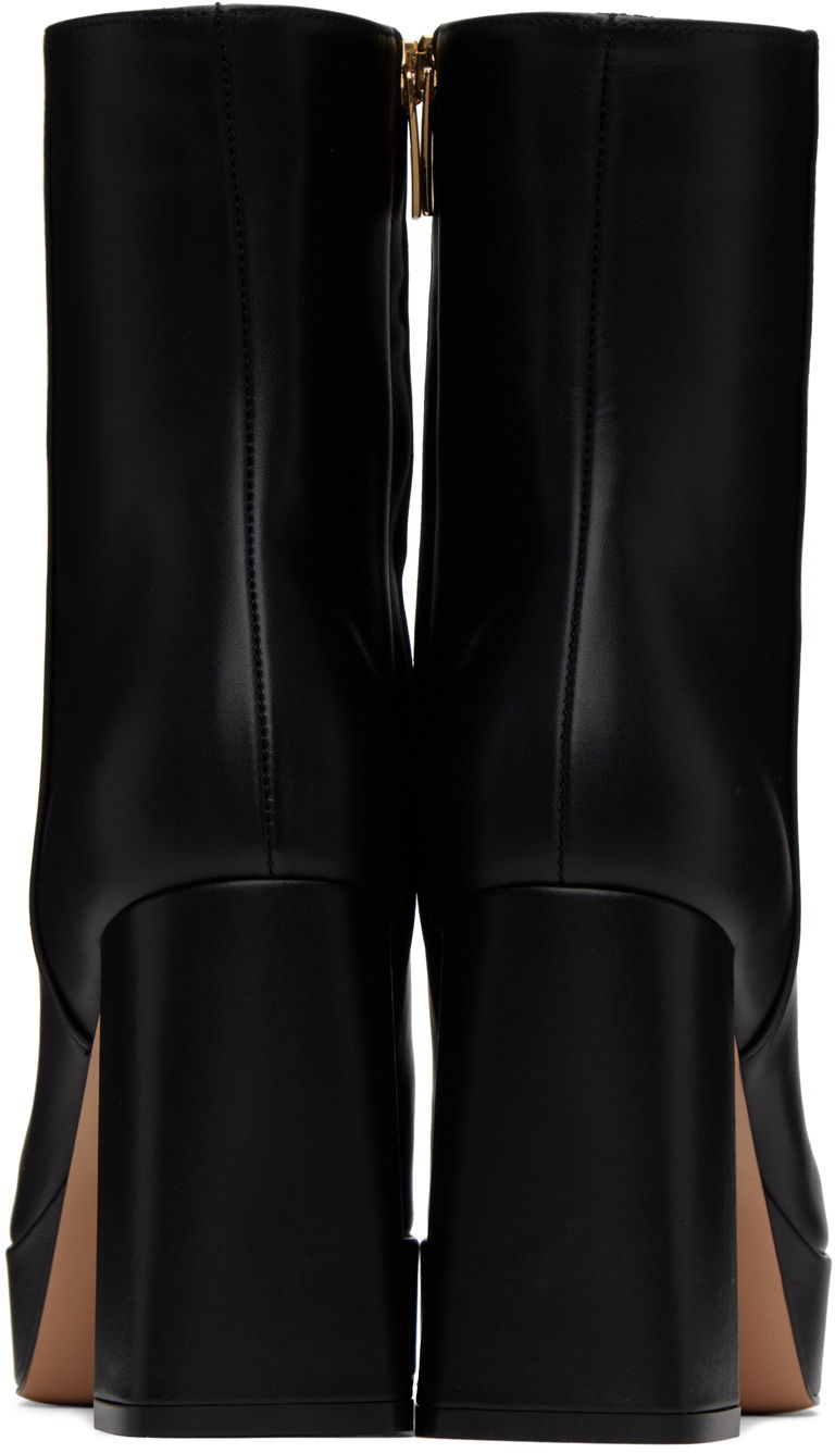 Sneakers og sko Gianvito Rossi Daisen Platform Ankle Boots Sort | G73291.70RIC.VGI, 1