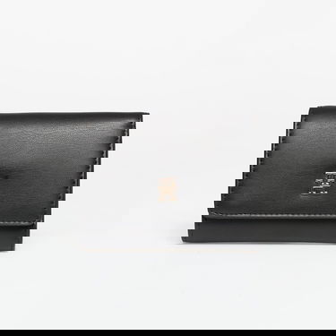 Tegnebog Tommy Hilfiger Wallet TH Monogram Flap Trifold Wallet Black Universal Sort | AW0AW17737 BDS, 0