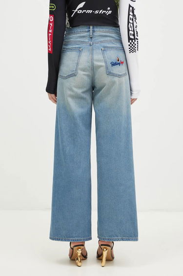 Jeans BAPE Stone Washed High Waist Denim Jeans Blå | 1K80250002, 2
