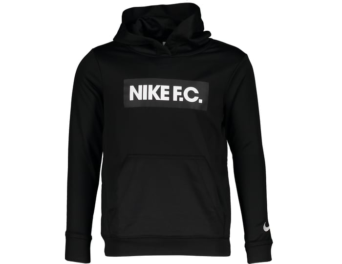Sweatshirt Nike FC Block Pullover Hoodie Sort | DC9013