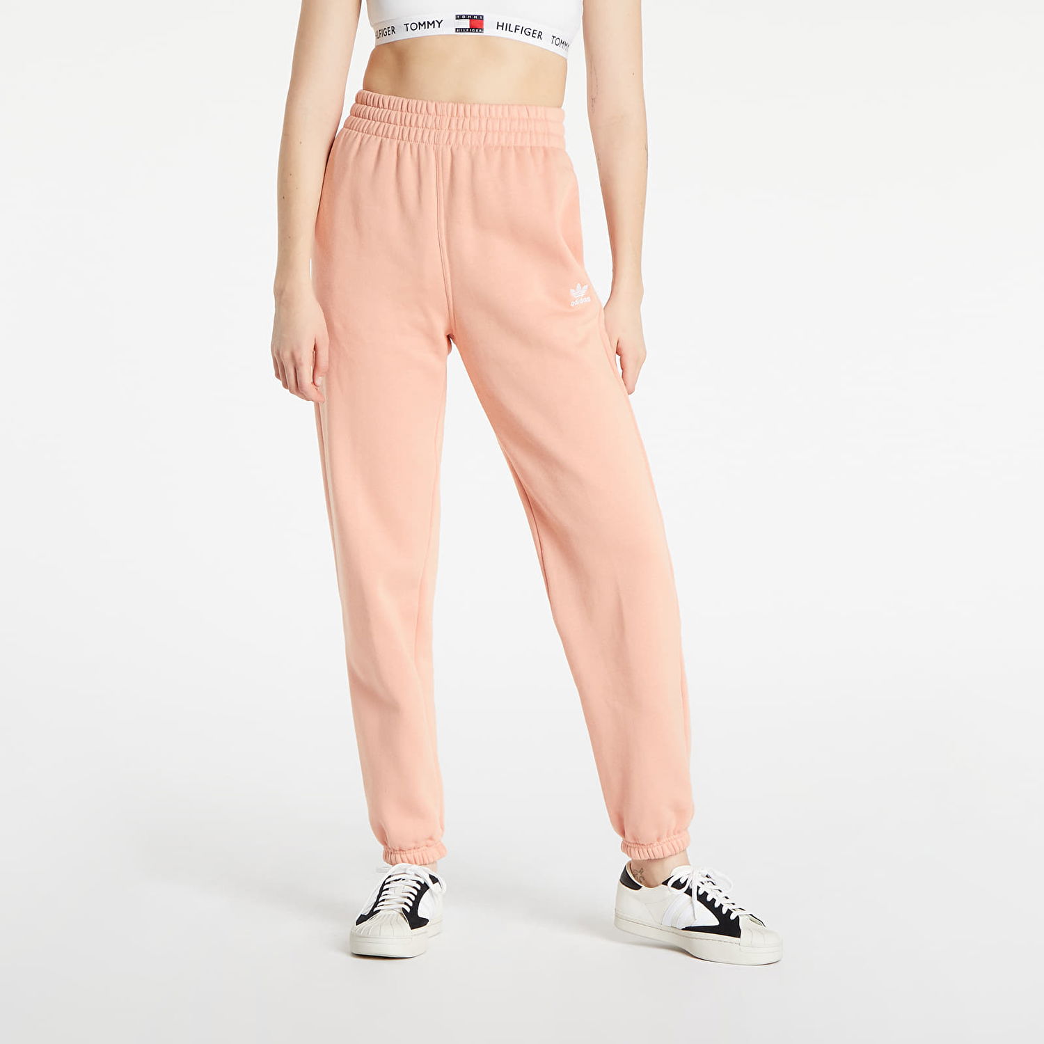 Bukser og jeans adidas Originals Adicolor Essentials Fleece Pants Beige | H06631, 0