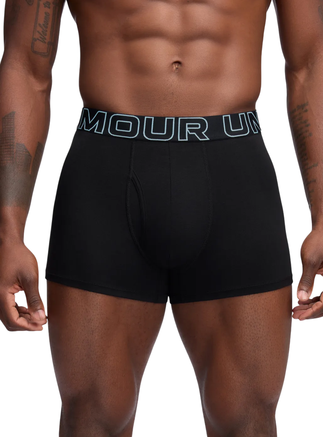 Boksere Under Armour Under Armour Performance Cotton Boxer Briefs 3-Pack Sort | 1383891-003, 1