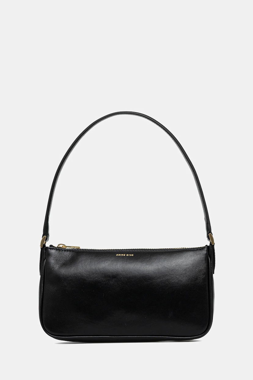 Håndtaske Anine Bing Anine Bing Mini Elly Bag Sort | A.13.11353