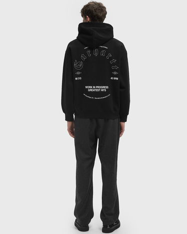 Sweatshirt Carhartt WIP Hooded Greatest Hits Sweatshirt Sort | I034416_9, 2