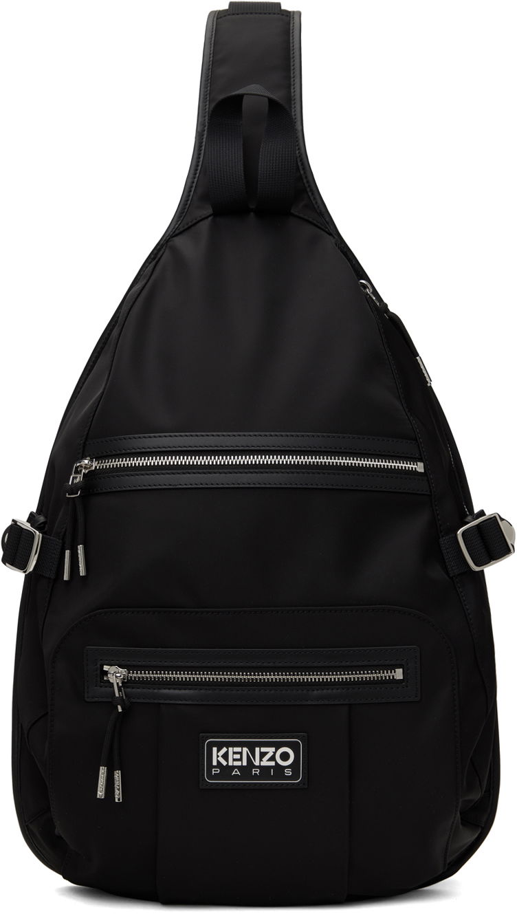 Rygsæk KENZO One Shoulder Backpack Sort | FE65SA120B10