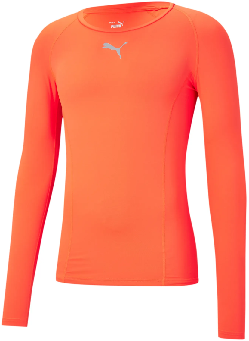 T-shirt Puma Puma LIGA Baselayer Long Sleeve T-Shirt Orange | 655920-54