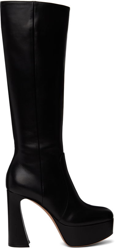 Tøj Gianvito Rossi Gianvito Rossi Platform Boots Sort | G80267.70RIC.NAP, 0