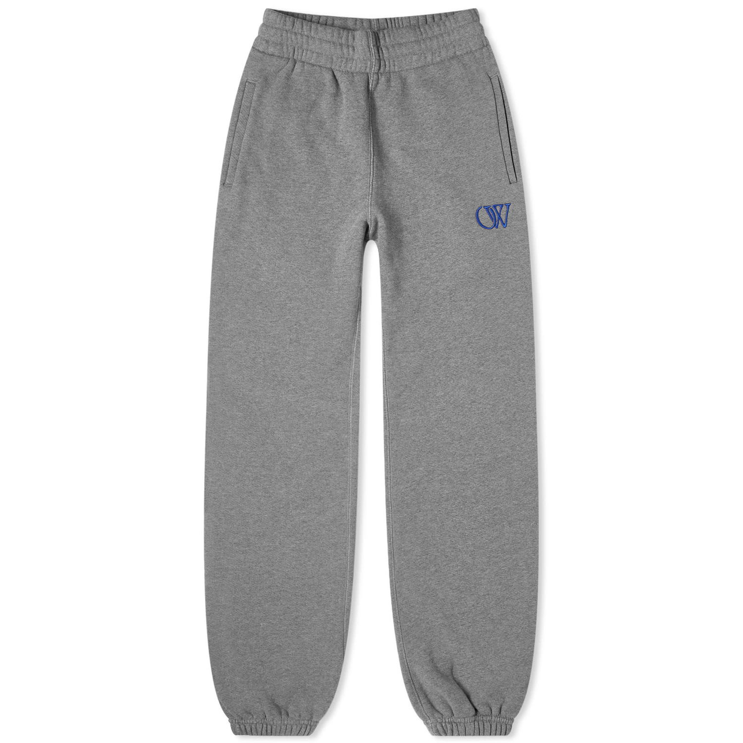 Joggingbukser Off-White Flock Cuff Sweatpant Grå | OWCH006S24FLE0010846, 0